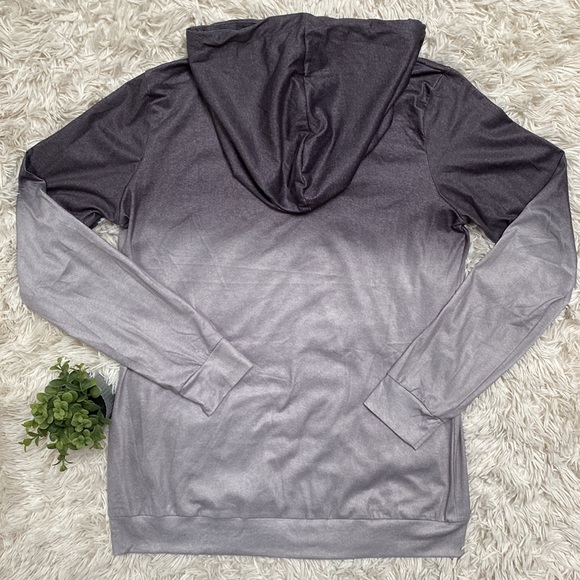 Boutique LS Hooded Top 💗 Gray - Picture 5 of 9